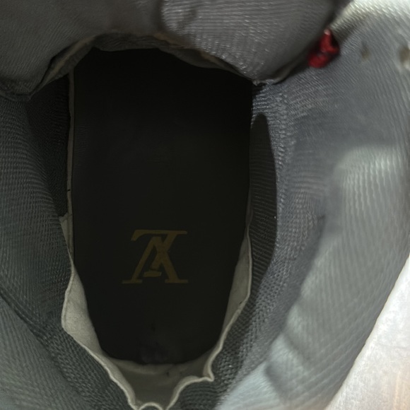 Louis Vuitton trainer sneaker Boot Purple. RP(Once used). - Picture 8 of 12